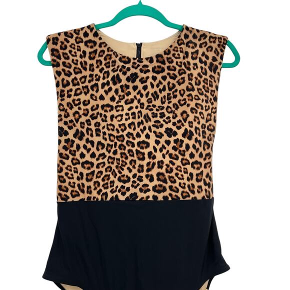 Summersalt The Surf Swimsuit One Piece Leopard Print Black Size US 10 - Picture 4 of 11